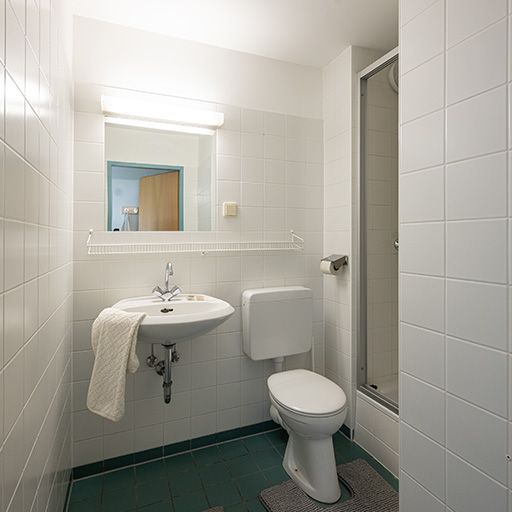 Badezimmer Josef Baumann Gasse Studentenwohnheim